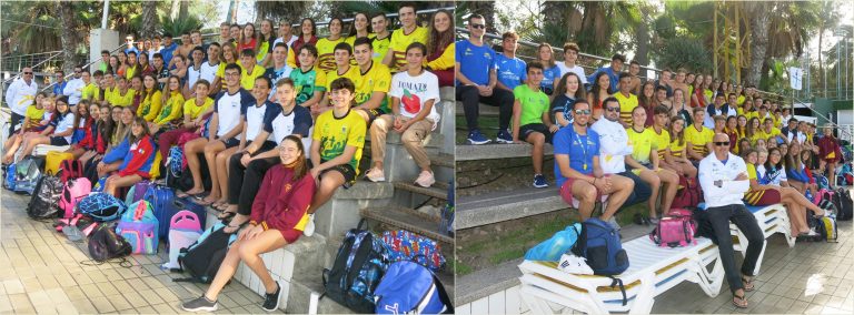 CONCENTRACIÓN JUNIOR E INFANTIL DE NATACIÓN