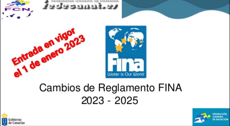 JORNADA TÉCNICA – MODIFICACIONES REGLAMENTO NATACIÓN