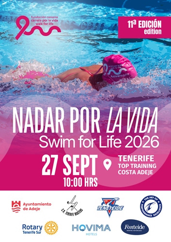 XI edición de Nadar por la vida el 27.09.2026